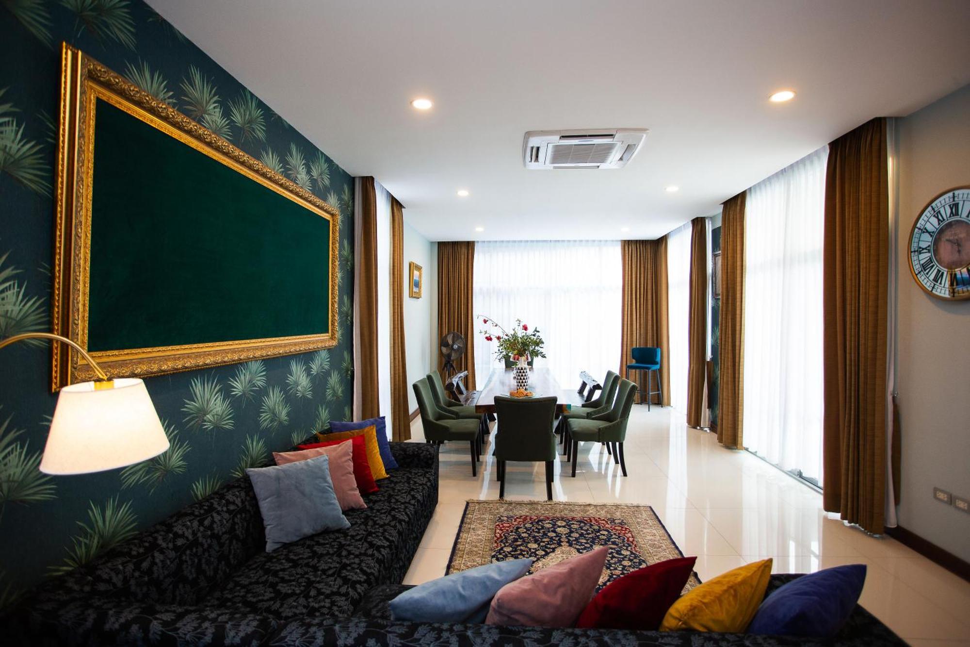 Nagawari Art Maldives Pattaya Villa Na Chom Thian Buitenkant foto