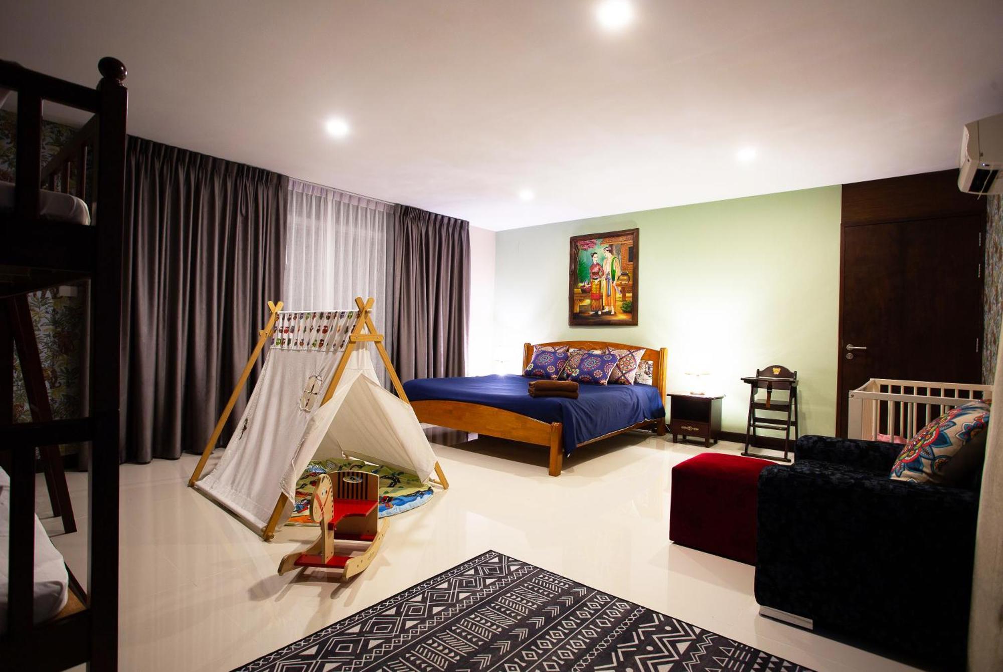 Nagawari Art Maldives Pattaya Villa Na Chom Thian Buitenkant foto