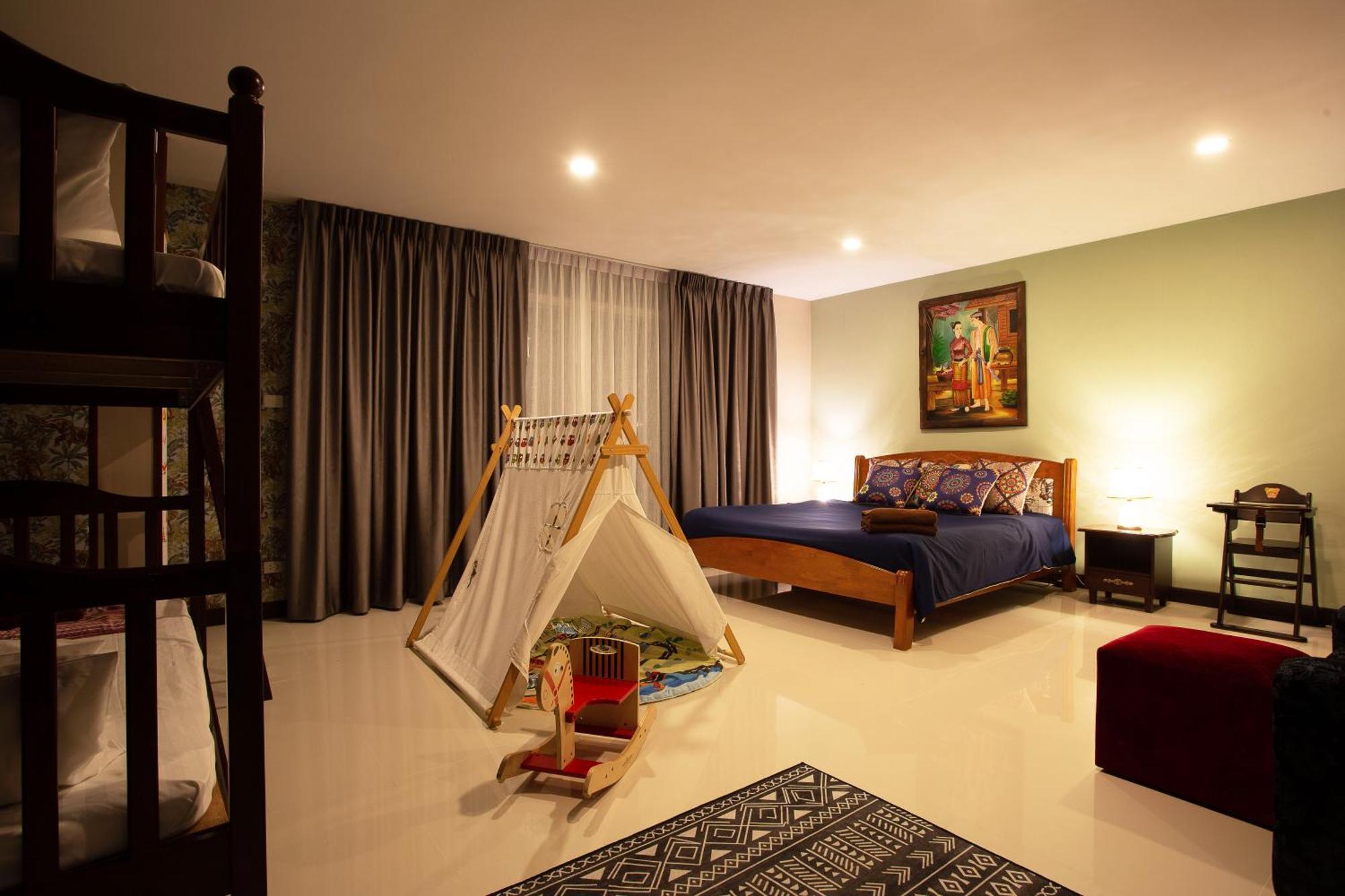 Nagawari Art Maldives Pattaya Villa Na Chom Thian Buitenkant foto