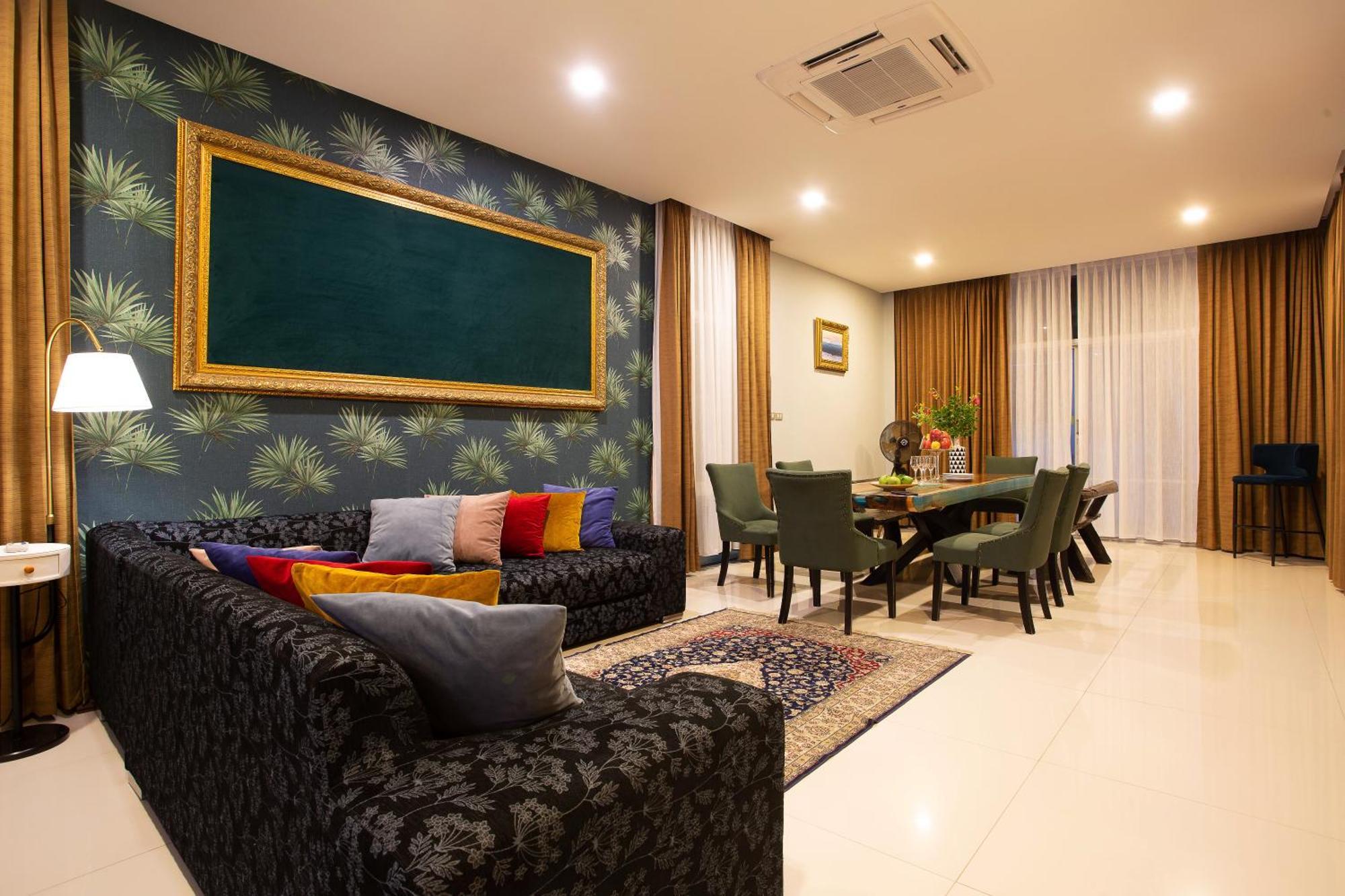 Nagawari Art Maldives Pattaya Villa Na Chom Thian Buitenkant foto